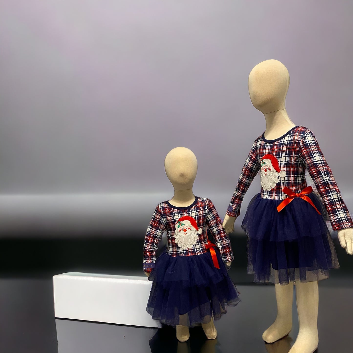 Santa plaid dress
