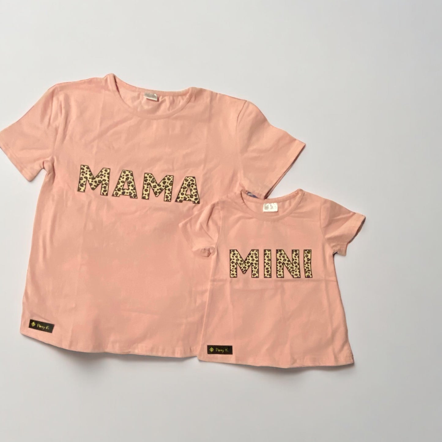 Pink Mommy and Mini short sleeve tees