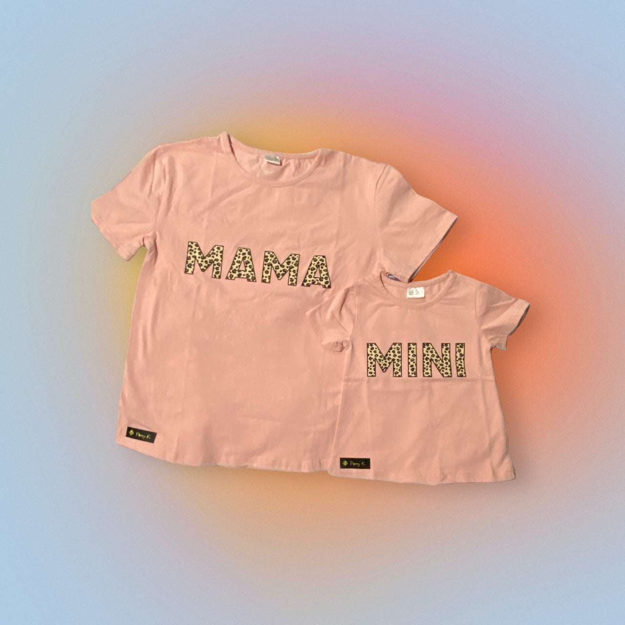 Pink Mommy and Mini short sleeve tees