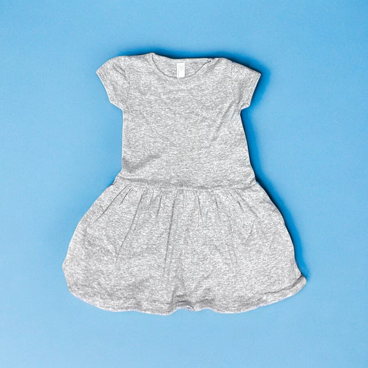 Gray Cotton dress